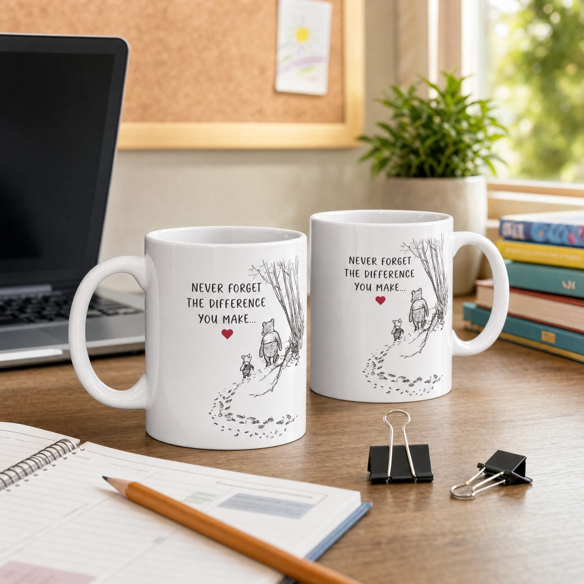 Never Forget the Difference You Make Kindergarten Teacher Mug