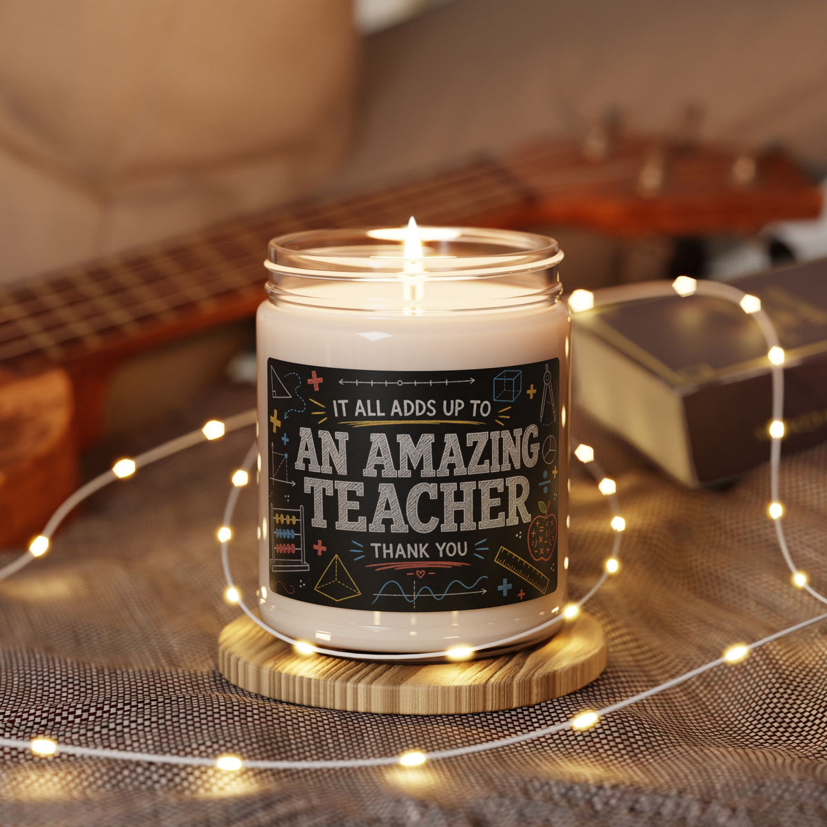Amazing Teacher Kindergarten Teacher Candle