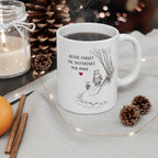 Never Forget the Difference You Make Kindergarten Teacher Mug