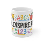 Teach. Inspire. Repeat. Kindergarten Teacher Mug