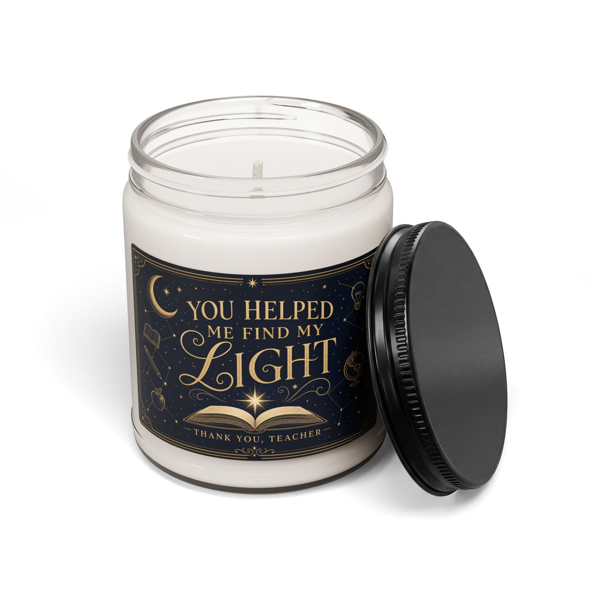 You Helped Me Find My Light Kindergarten Teacher Candle