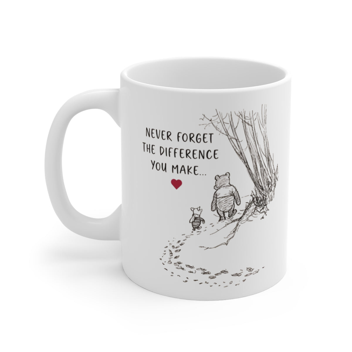 Never Forget the Difference You Make Kindergarten Teacher Mug