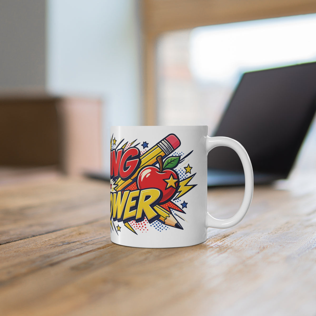 Teaching Is My Superpower Kindergarten Teacher Mug