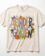 Halloween Kindergarten Kindergarten Teacher Shirt