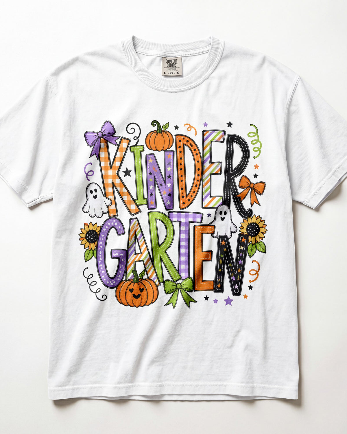 Halloween Kindergarten Kindergarten Teacher Shirt