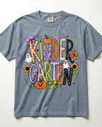 Halloween Kindergarten Kindergarten Teacher Shirt