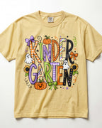 Halloween Kindergarten Kindergarten Teacher Shirt