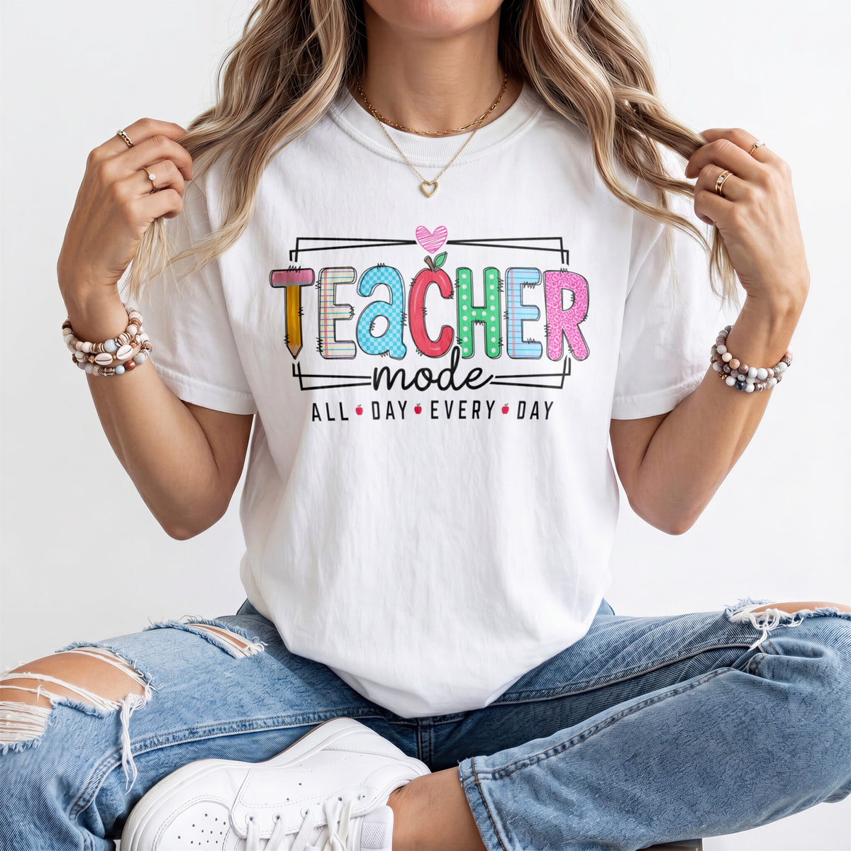 Teacher Mode Kindergarten Teacher Shirt