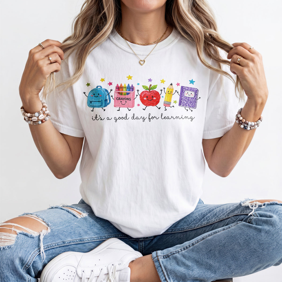 It's A Good Day For Learning Kindergarten Teacher Shirt