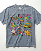 100 Days Grid Kindergarten Teacher Shirt