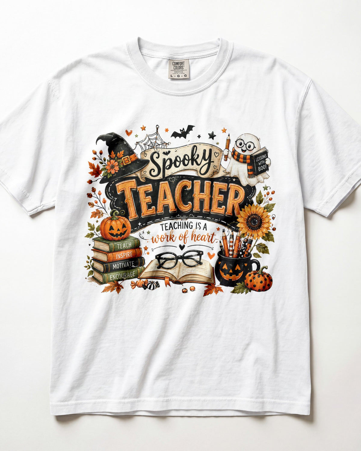 Spooky Teacher Kindergarten Teacher Shirt