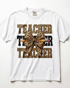 Leopard Teacher Kindergarten Teacher Shirt