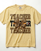 Leopard Teacher Kindergarten Teacher Shirt