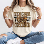 Leopard Teacher Kindergarten Teacher Shirt