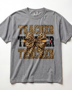 Leopard Teacher Kindergarten Teacher Shirt