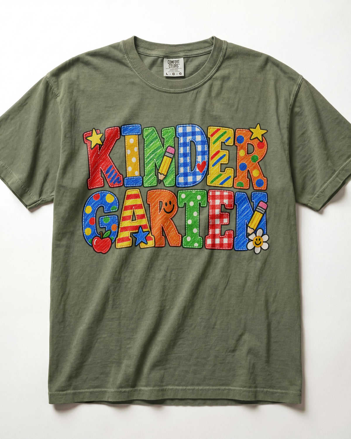 Crayon Texture Kindergarten Kindergarten Teacher Shirt