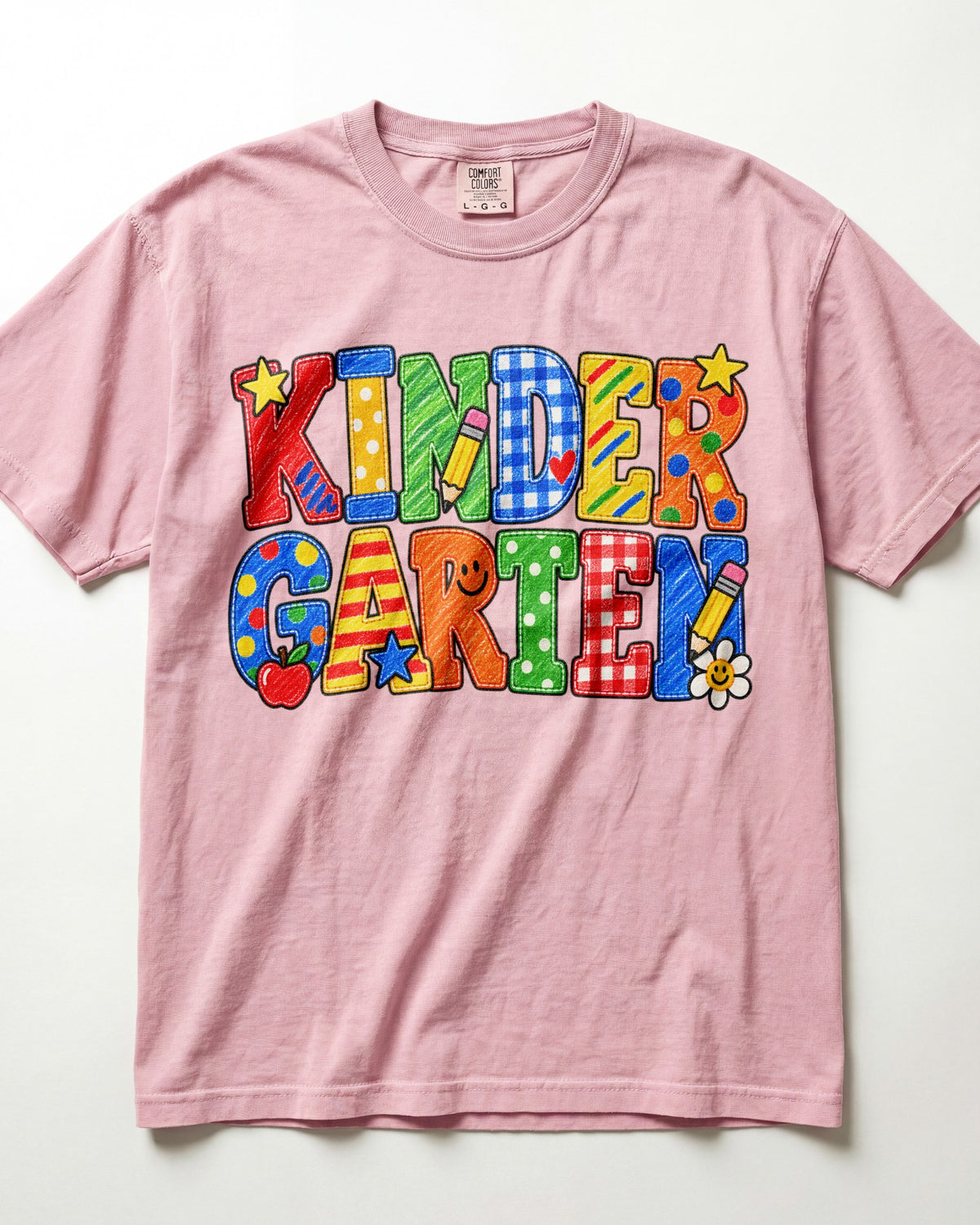 Crayon Texture Kindergarten Kindergarten Teacher Shirt