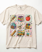 Classroom Essentials Grid Kindergarten Teacher Shirt