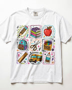 Classroom Essentials Grid Kindergarten Teacher Shirt