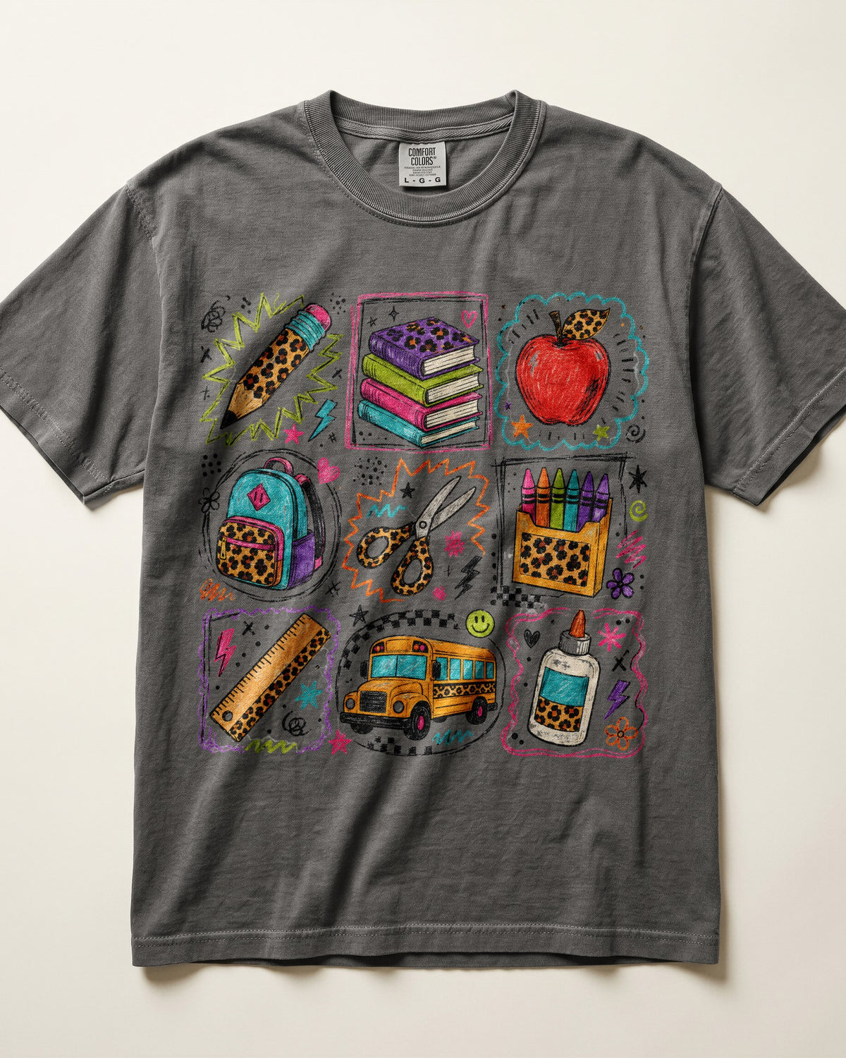 Classroom Essentials Grid Kindergarten Teacher Shirt