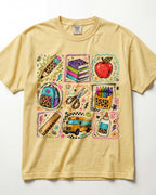 Classroom Essentials Grid Kindergarten Teacher Shirt