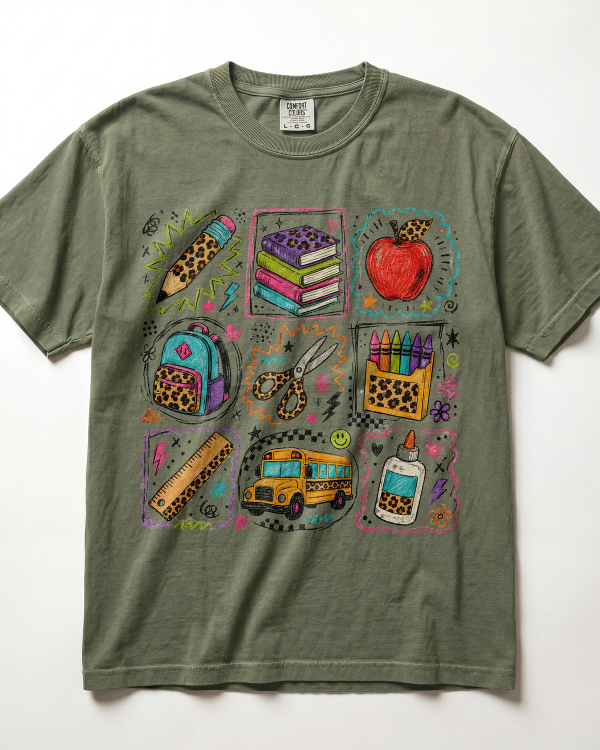 Classroom Essentials Grid Kindergarten Teacher Shirt