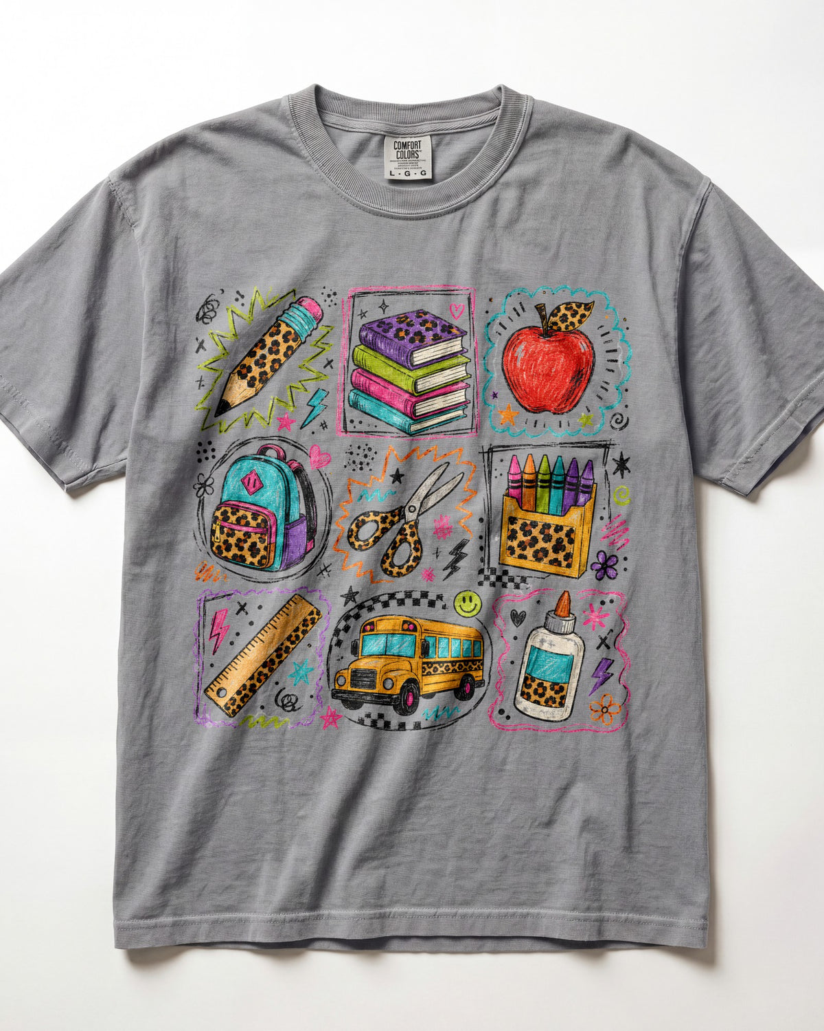 Classroom Essentials Grid Kindergarten Teacher Shirt