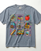 Classroom Essentials Grid Kindergarten Teacher Shirt