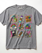 Bright Classroom Essentials Grid Kindergarten Teacher Shirt