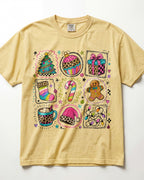 Christmas Icons Grid Kindergarten Teacher Shirt