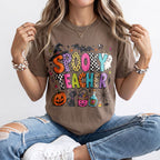 Spooky Teacher Kindergarten Teacher Shirt