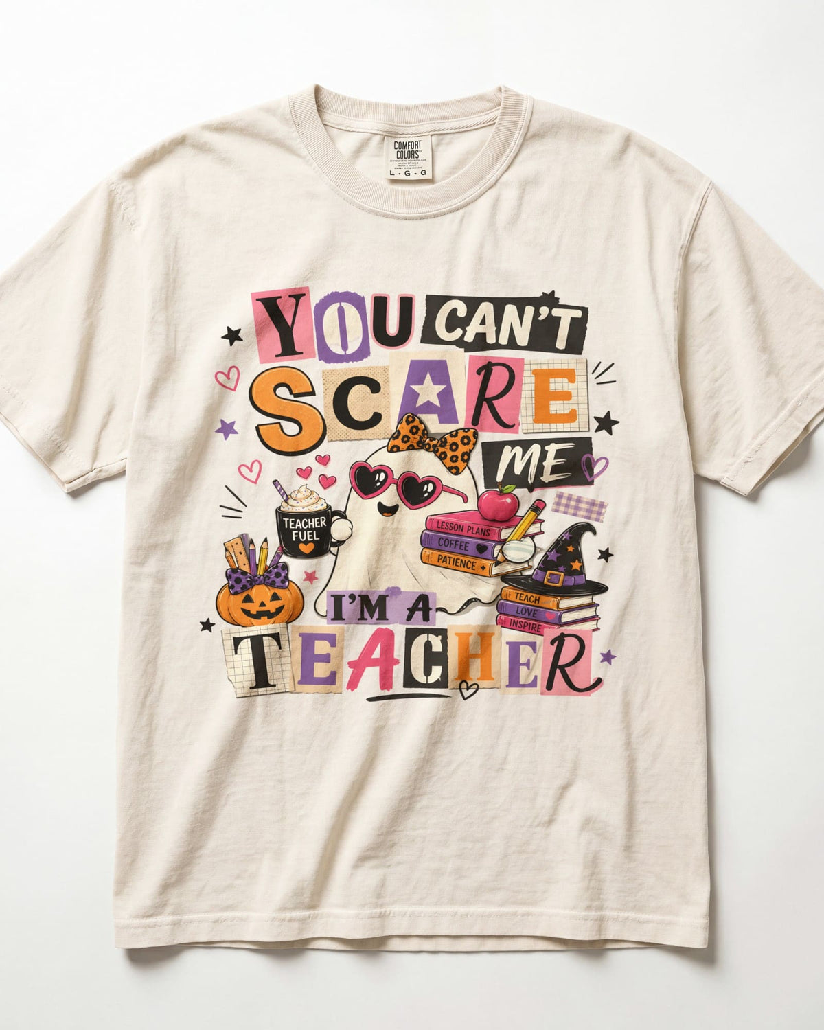 You Can't Scare Me Kindergarten Teacher Shirt