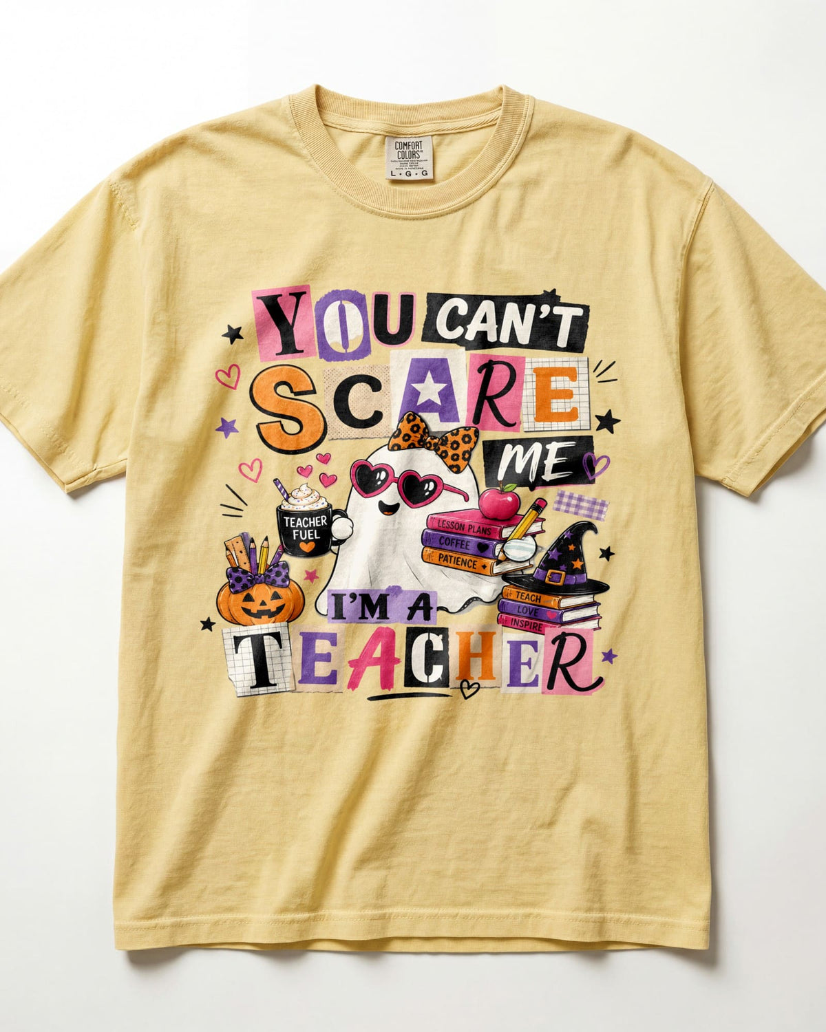 You Can't Scare Me Kindergarten Teacher Shirt