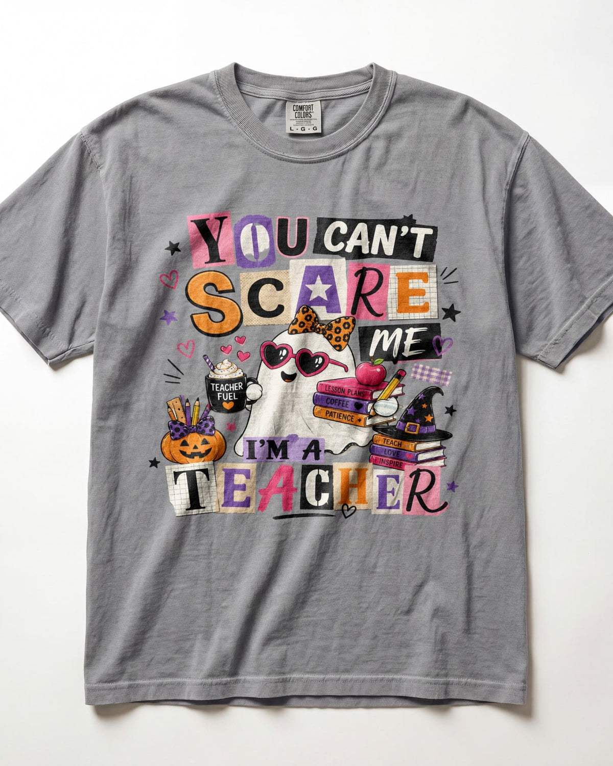 You Can't Scare Me Kindergarten Teacher Shirt