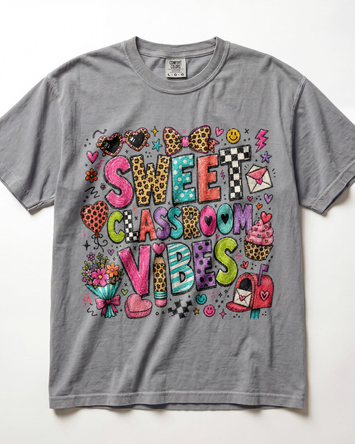Sweet Classroom Vibes Kindergarten Teacher Shirt