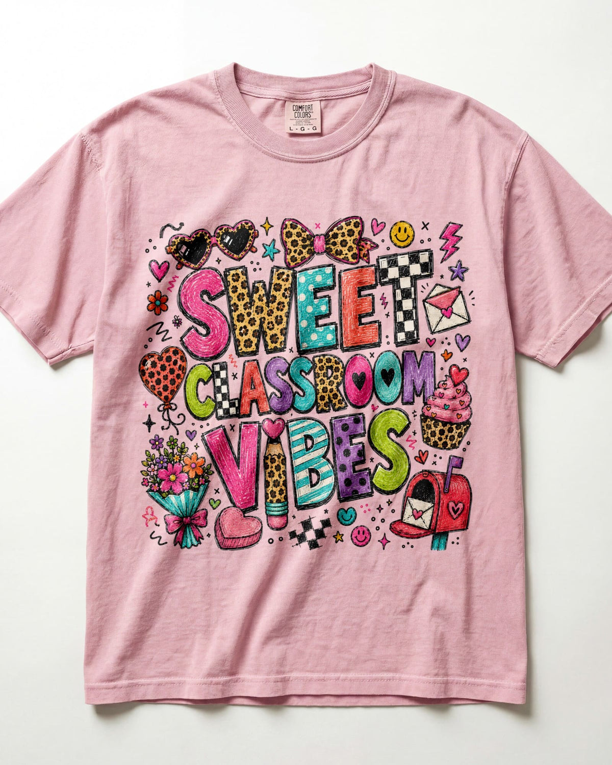 Sweet Classroom Vibes Kindergarten Teacher Shirt
