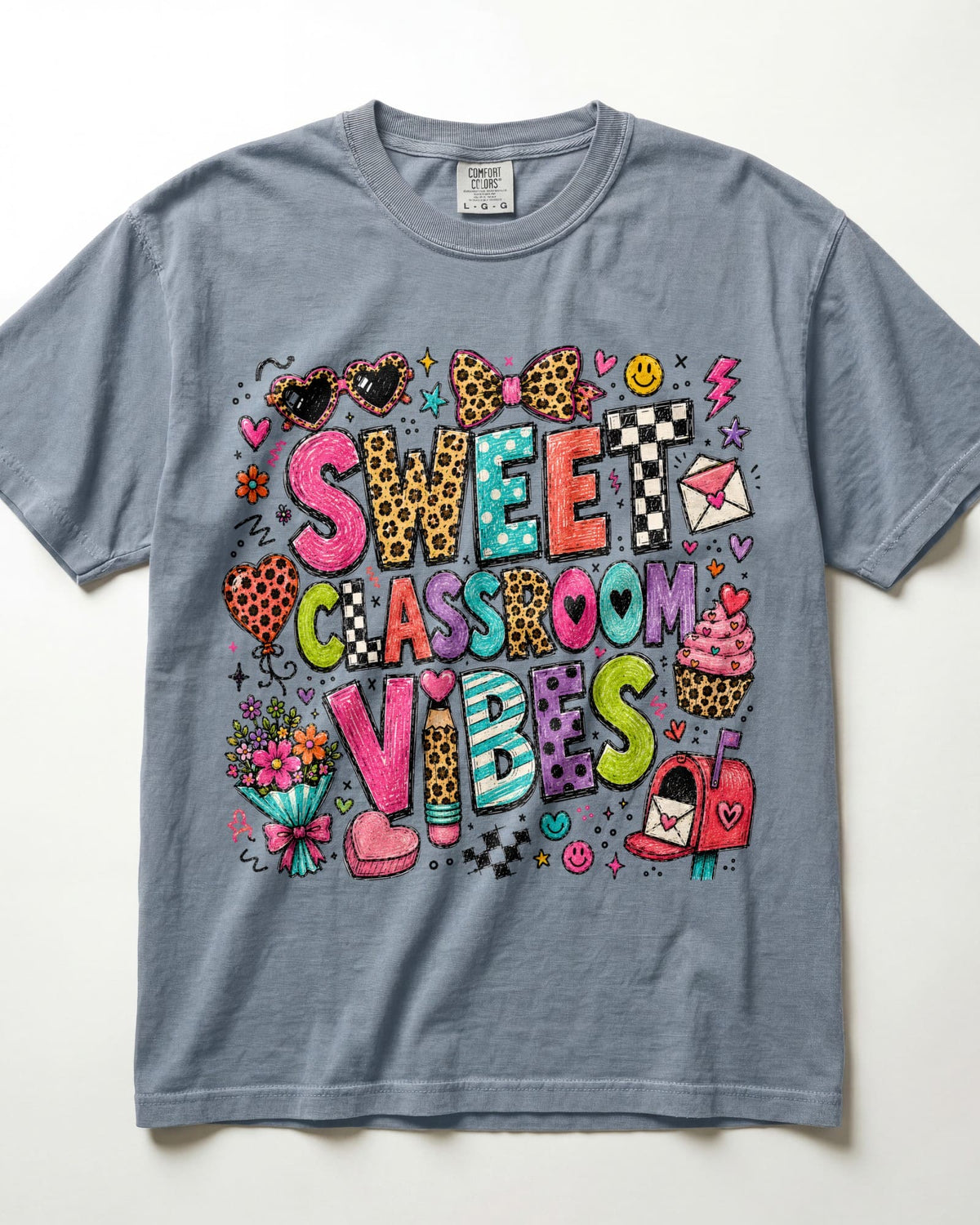 Sweet Classroom Vibes Kindergarten Teacher Shirt
