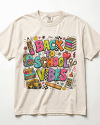 Back To School Vibes Kindergarten Teacher Shirt
