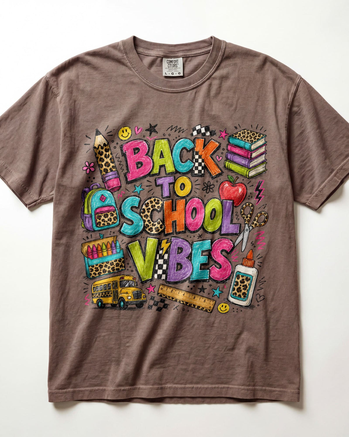 Back To School Vibes Kindergarten Teacher Shirt