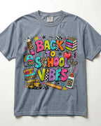 Back To School Vibes Kindergarten Teacher Shirt