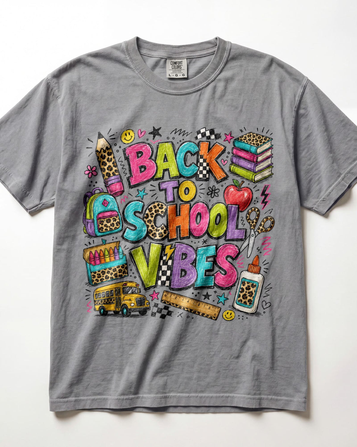 Back To School Vibes Kindergarten Teacher Shirt