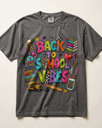 Back To School Vibes Kindergarten Teacher Shirt