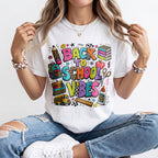 Back To School Vibes Kindergarten Teacher Shirt