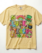 Lucky To Teach Kindergarten Teacher Shirt
