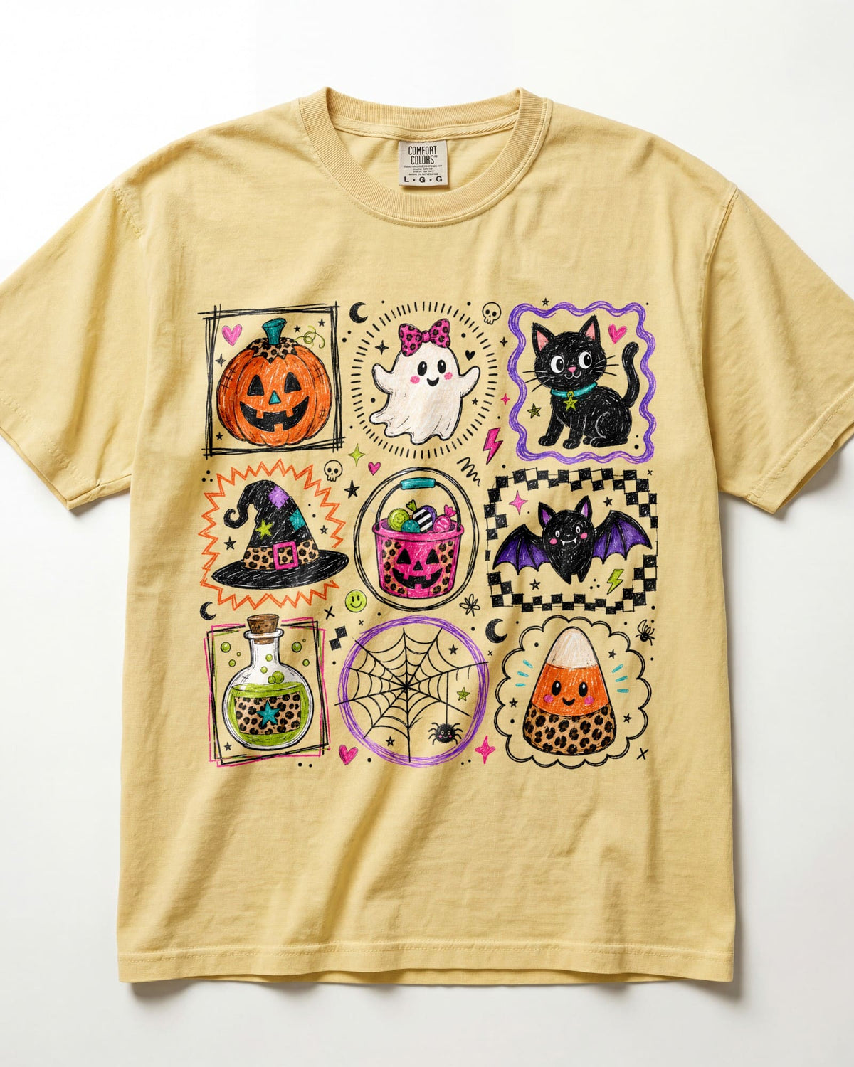 Halloween Icons Kindergarten Teacher Shirt