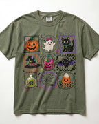 Halloween Icons Kindergarten Teacher Shirt