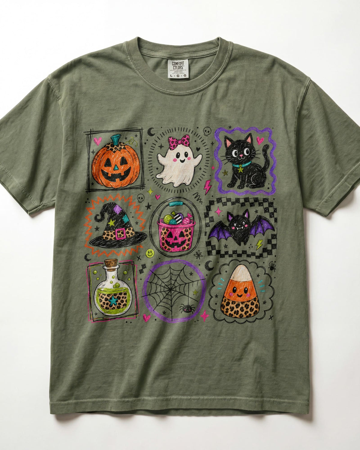 Halloween Icons Kindergarten Teacher Shirt