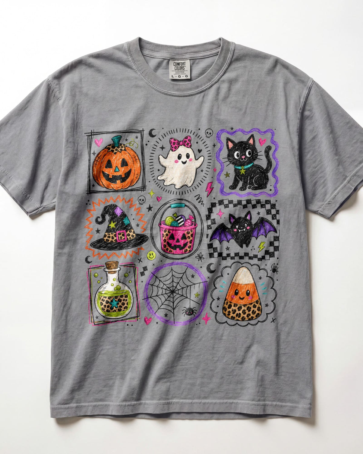 Halloween Icons Kindergarten Teacher Shirt