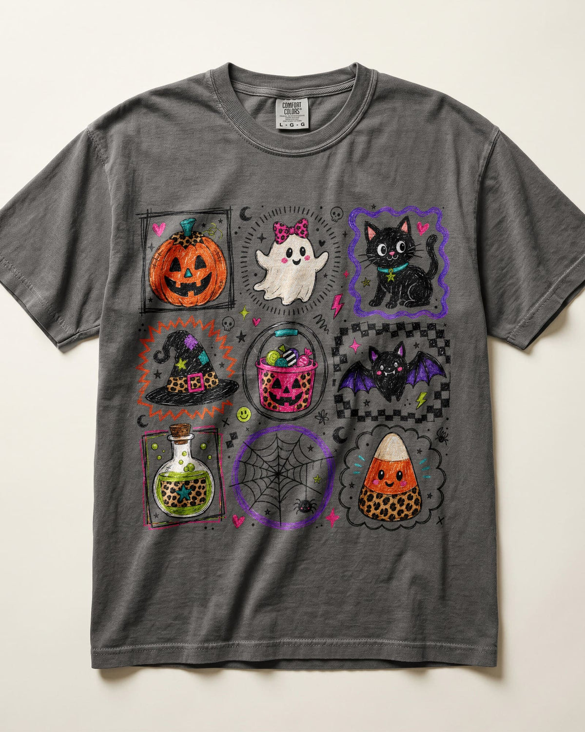 Halloween Icons Kindergarten Teacher Shirt