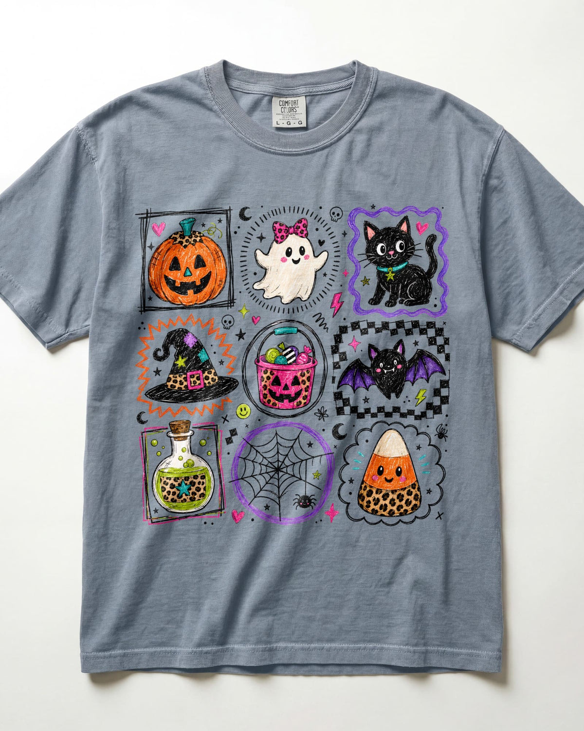 Halloween Icons Kindergarten Teacher Shirt
